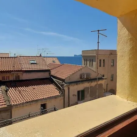 Gpoint Old Town Terrace With Sea Cathedral View Alghero