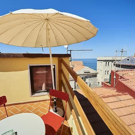 Gpoint Old Town Terrace With Sea Cathedral View Alghero